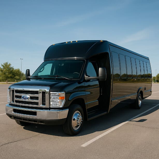 Charter Bus Rental Fullerton 18 Passenger Minibus