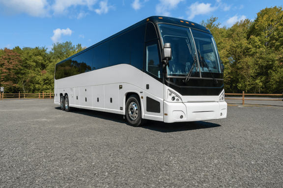 Charter Bus Rental Fullerton 56 Passenger Charter Bus